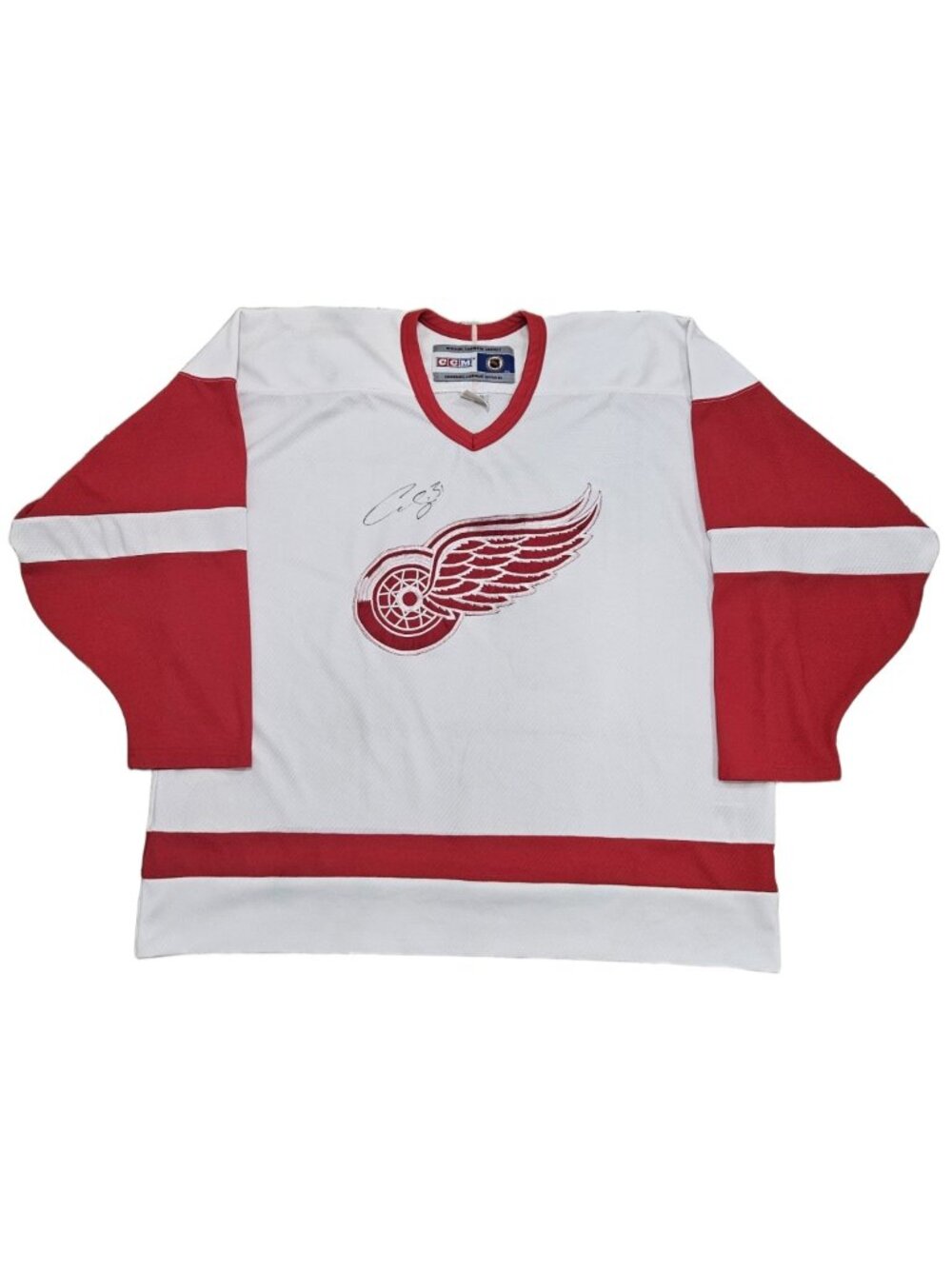 Curtis Joseph Signed Detroit Red Wings CCM Jersey XXL